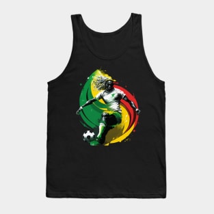 Ghana Soccer Magic Artwork Tank Top